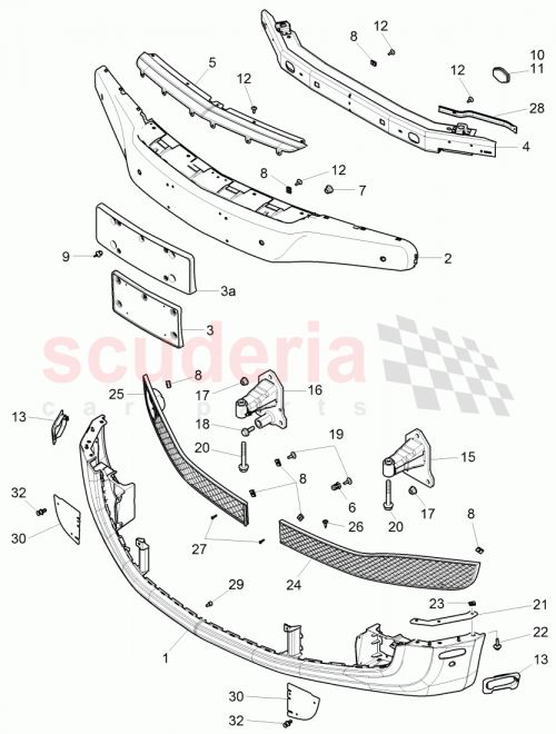 Part Diagram for Bentley 3Y0807675