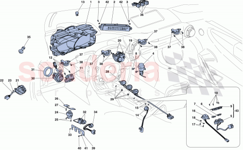 Part Diagram for Ferrari 300403