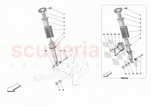 Part Diagram for Ferrari 000261587
