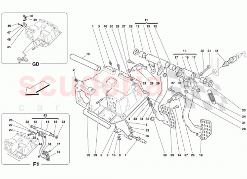 Part Diagram for Ferrari 182160
