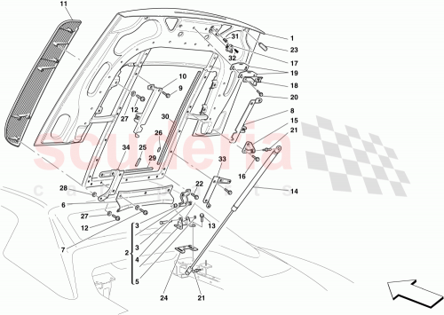 Part Diagram for Ferrari 143331