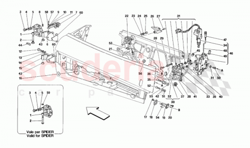 Part Diagram for Ferrari 63972500