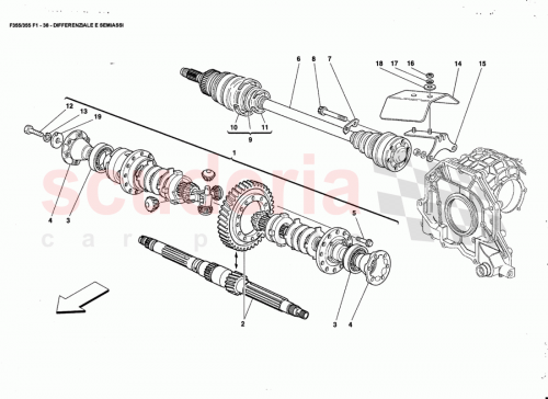 Part Diagram for Ferrari 70000872