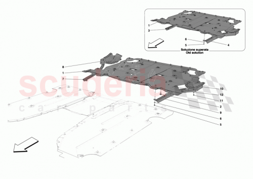 Part Diagram for Ferrari 55056725