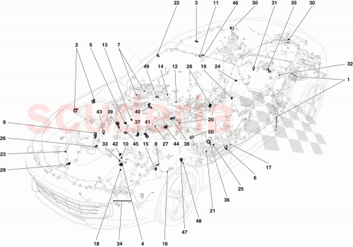 Part Diagram for Ferrari 310112