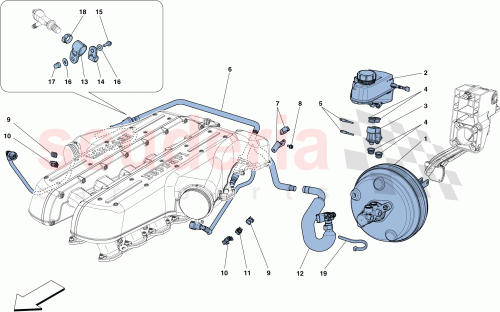 Part Diagram for Ferrari 289205