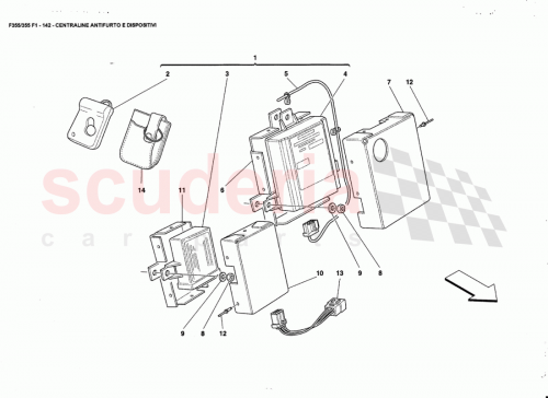 Part Diagram for Ferrari 165586