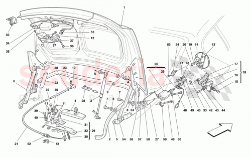 Part Diagram for Ferrari 63707300