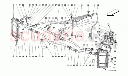Part Diagram for Ferrari 151348