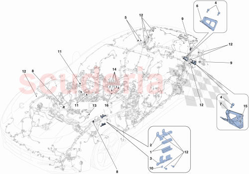 Part Diagram for Ferrari 275484