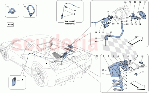 Part Diagram for Ferrari 294780