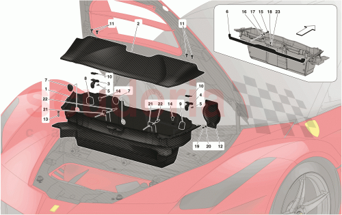 Part Diagram for Ferrari 86263200