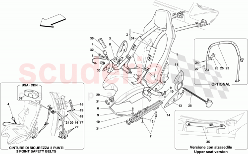 Part Diagram for Ferrari 71210000
