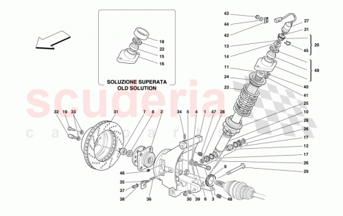 Part Diagram for Ferrari 157841