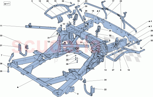 Part Diagram for Ferrari 86743411