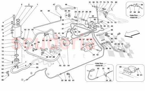Part Diagram for Ferrari 154217