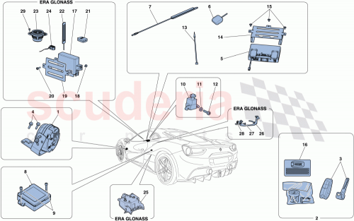 Part Diagram for Ferrari 333337