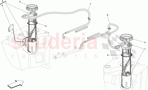 Part Diagram for Ferrari 181681