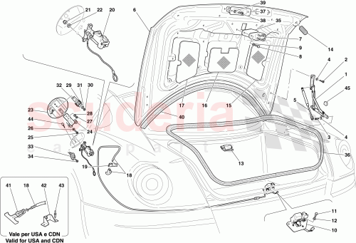 Part Diagram for Ferrari 69955800