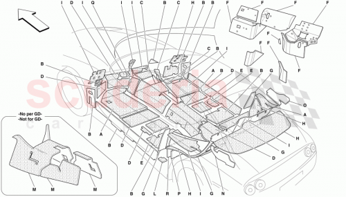 Part Diagram for Ferrari 64288000