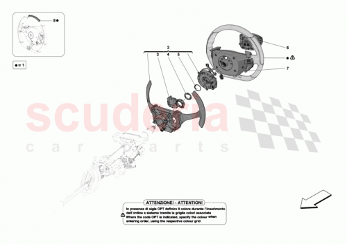 Part Diagram for Ferrari 055025335