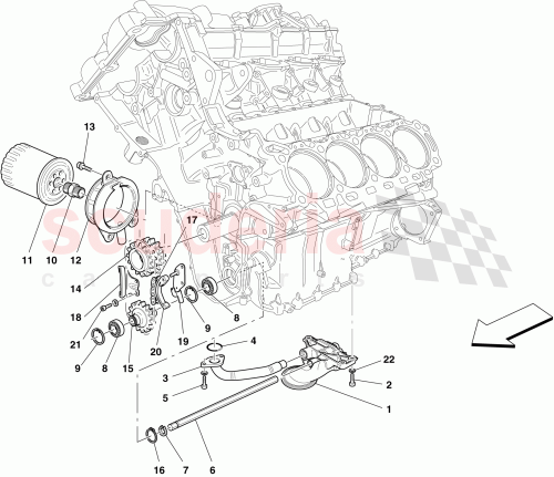 Part Diagram for Ferrari 225963
