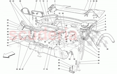 Part Diagram for Ferrari 66462300