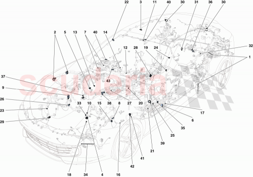 Part Diagram for Ferrari 331573