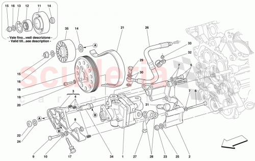 Part Diagram for Ferrari 175020