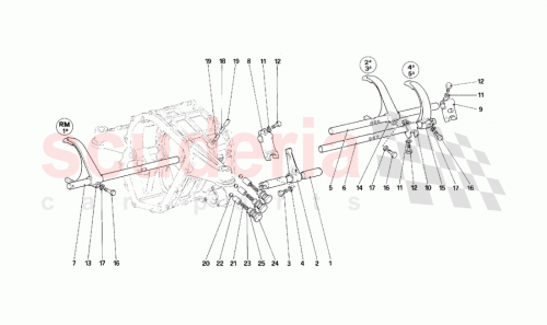 Part Diagram for Ferrari 133146