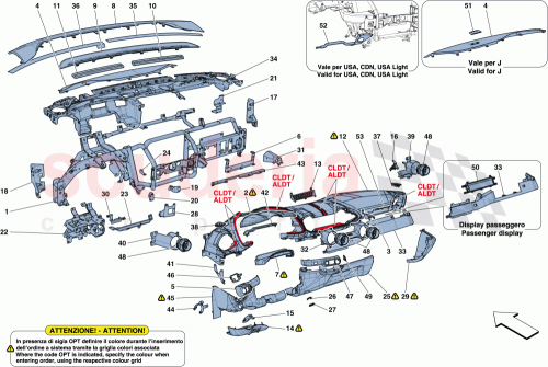 Part Diagram for Ferrari 87893200