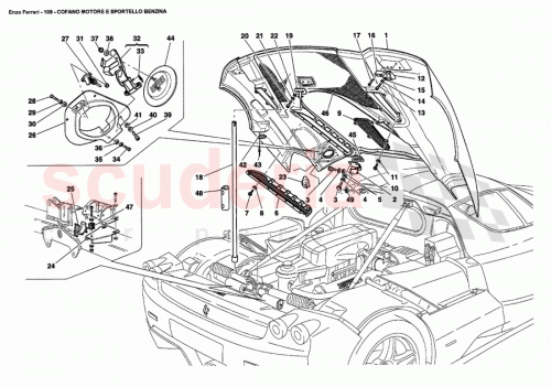 Part Diagram for Ferrari 66761100