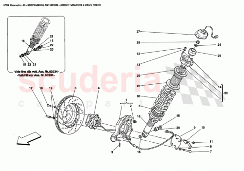 Part Diagram for Ferrari 153285