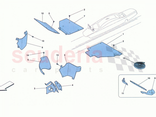 Part Diagram for Ferrari 83390400