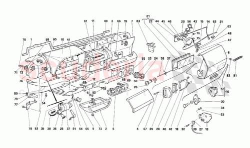 Part Diagram for Ferrari 64528700