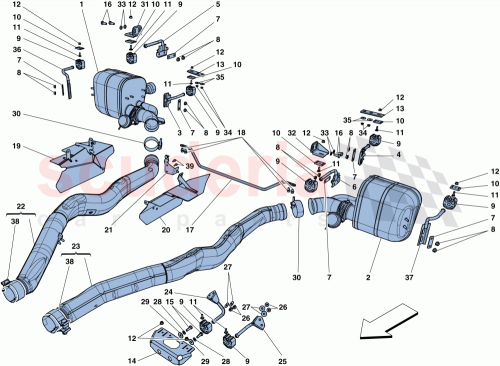 Part Diagram for Ferrari 272274