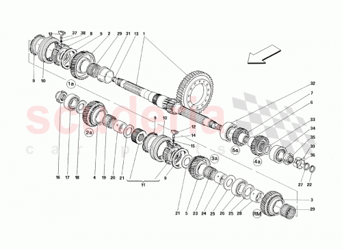 Part Diagram for Ferrari 101611