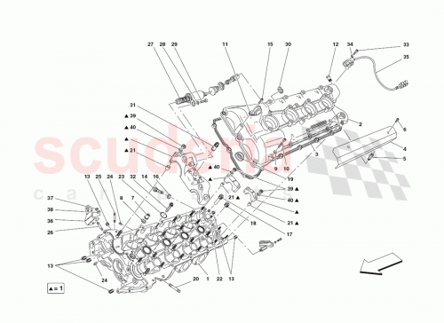Part Diagram for Ferrari 198928