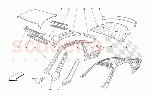 Part Diagram for Ferrari 64574000