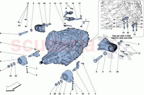 Part Diagram for Ferrari 292667