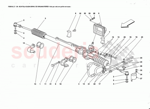 Part Diagram for Ferrari 162905