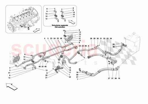 Part Diagram for Ferrari 839211