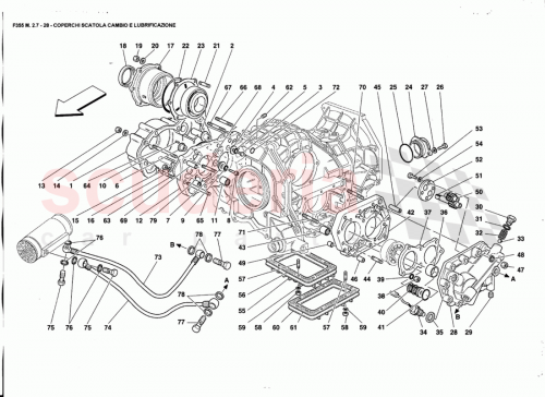 Part Diagram for Ferrari 168921