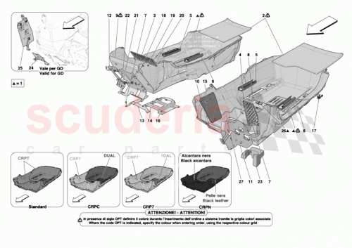 Part Diagram for Ferrari 55062801