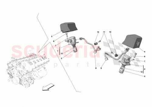 Part Diagram for Ferrari 000815914