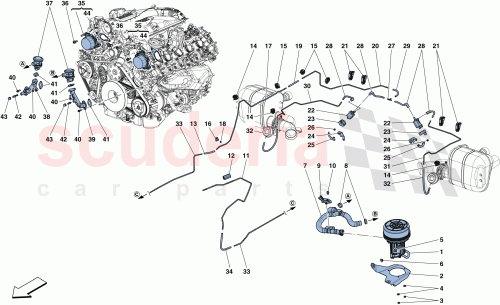 Part Diagram for Ferrari 329508