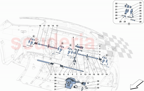 Part Diagram for Ferrari 309215