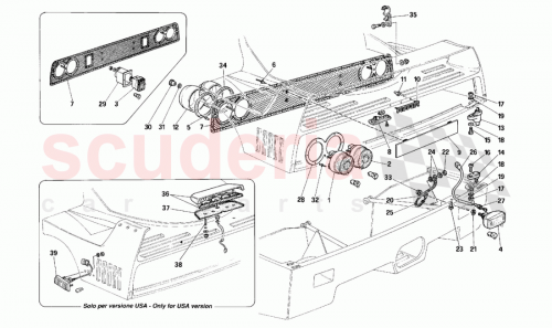 Part Diagram for Ferrari 62490000