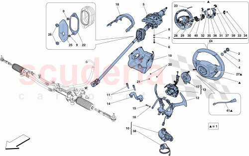 Part Diagram for Ferrari 252246