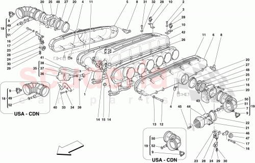 Part Diagram for Ferrari 190608